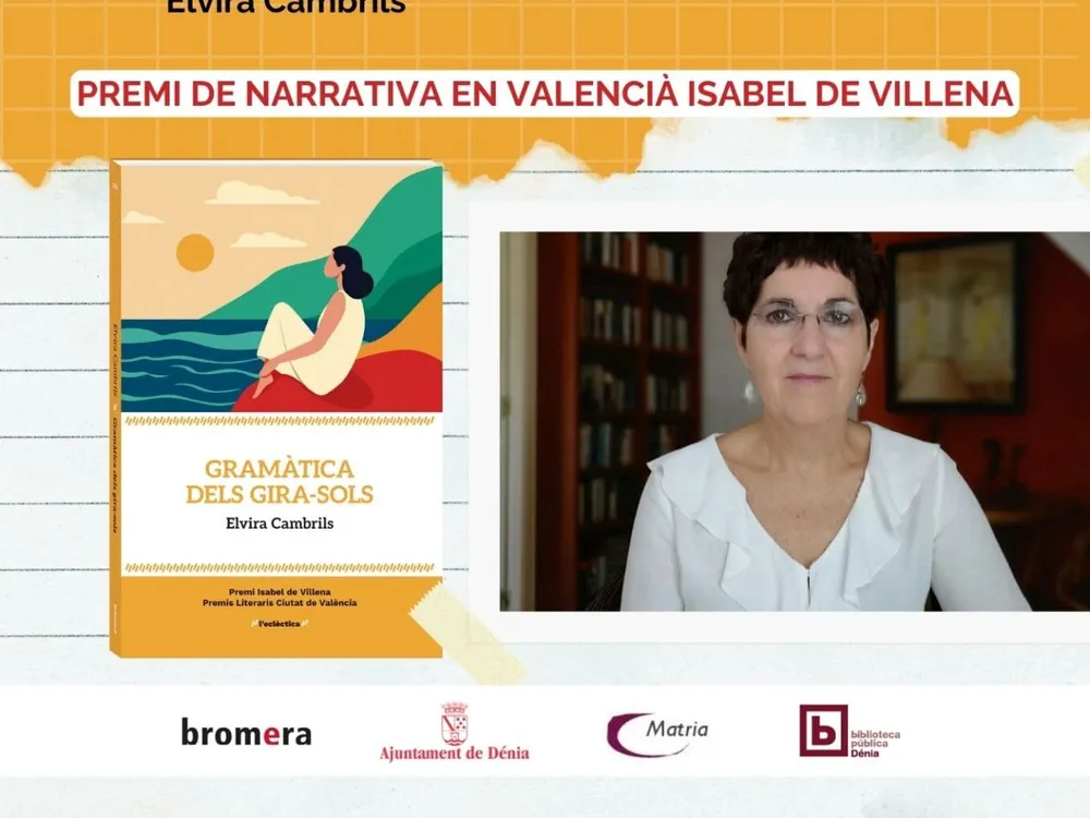 Presentación del libro "Gramàtica dels gira-sols" de Elvira Cambrils