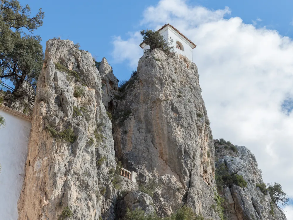 El Campanario (campanario exento de Guadalest)